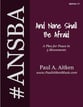 And None Shall Be Afraid SATB Vocal Score cover